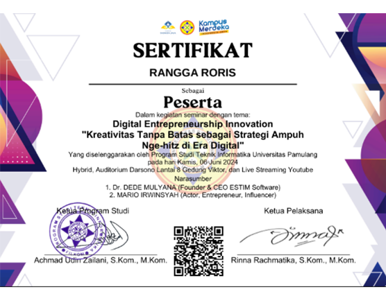 Digital Entrepreneurship